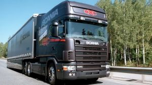 Пример кабины Scania