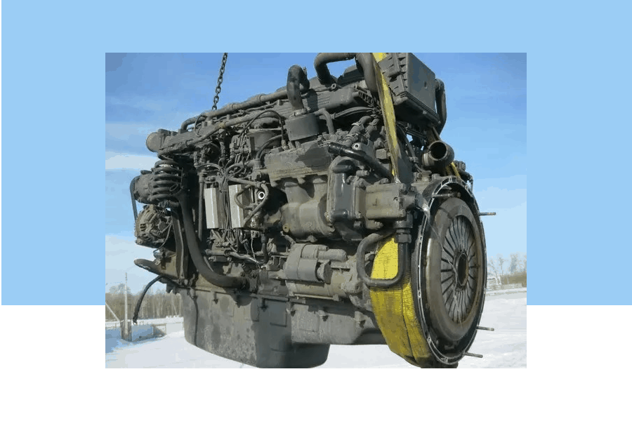 Двигатель Scania 420
