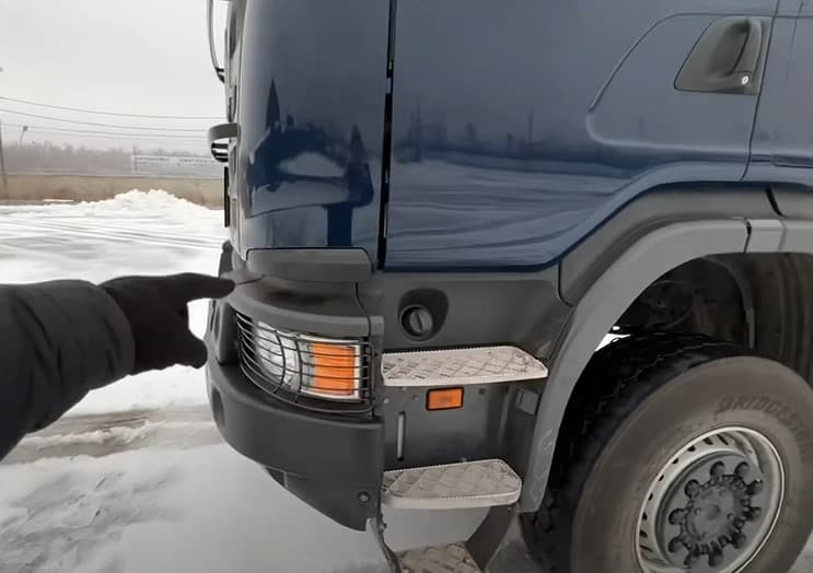 Ступенька scania g480