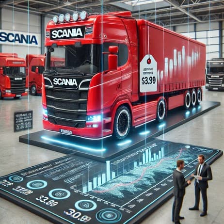 Остаточная цена Scania (иллюстрация)